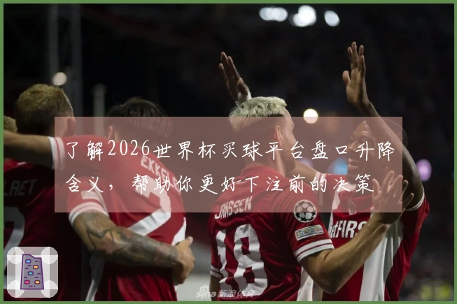 了解2026世界杯买球平台盘口升降含义，帮助你更好下注前的决策